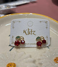 Cherry Crystal Earring