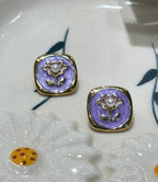 Beautiful Enamel Resin Earring