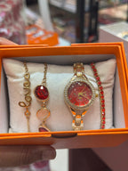 Traditional Watch Set Of Female