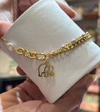 Elephant Charm Bracelet