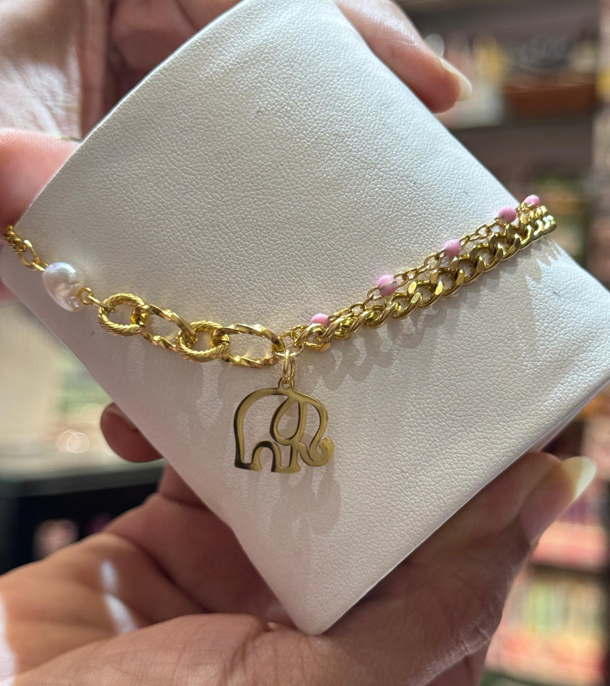 Elephant Charm Bracelet