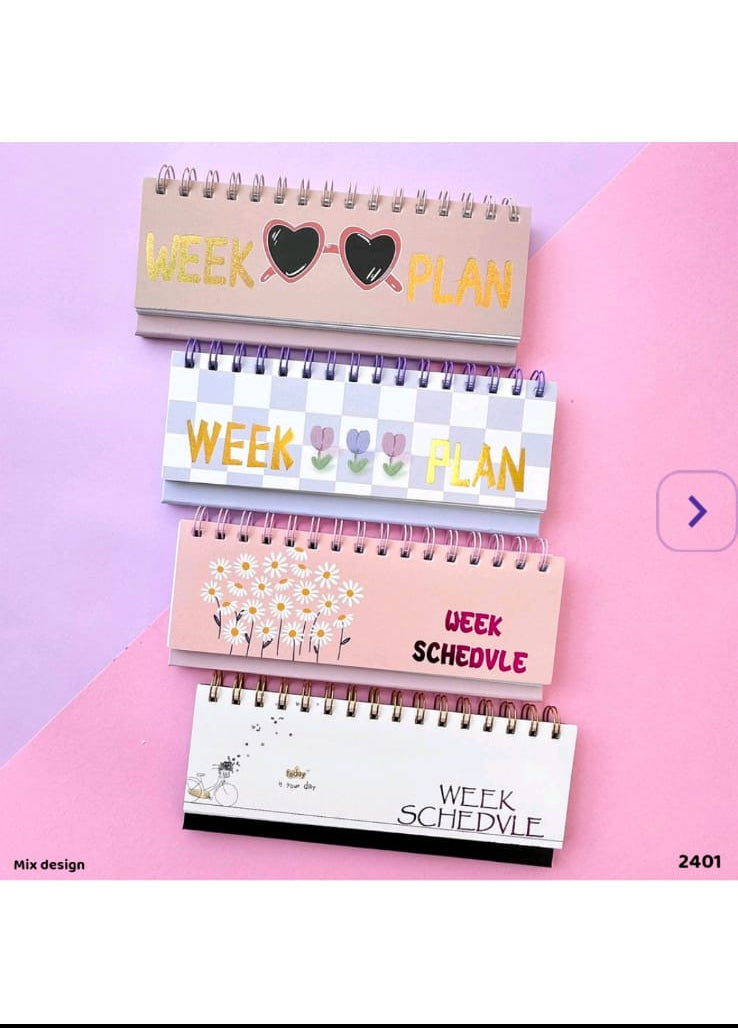 WEEKLY PLAN SPIRAL