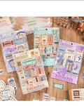 Stamp Style Ticket & Stickers