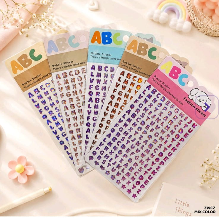 Alphabet Stickers
