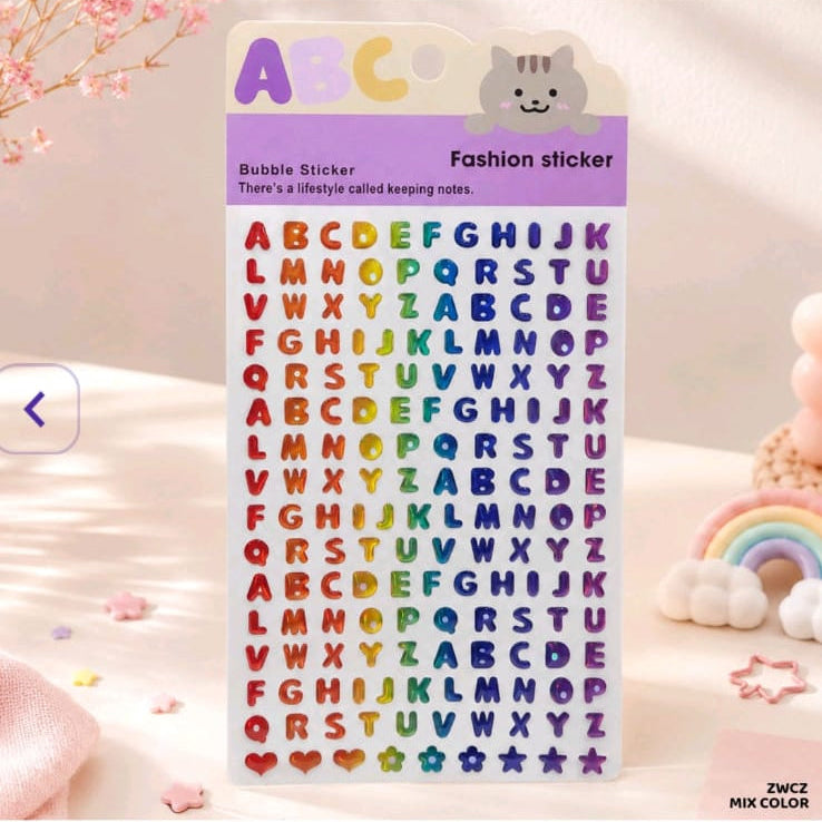 Alphabet Stickers