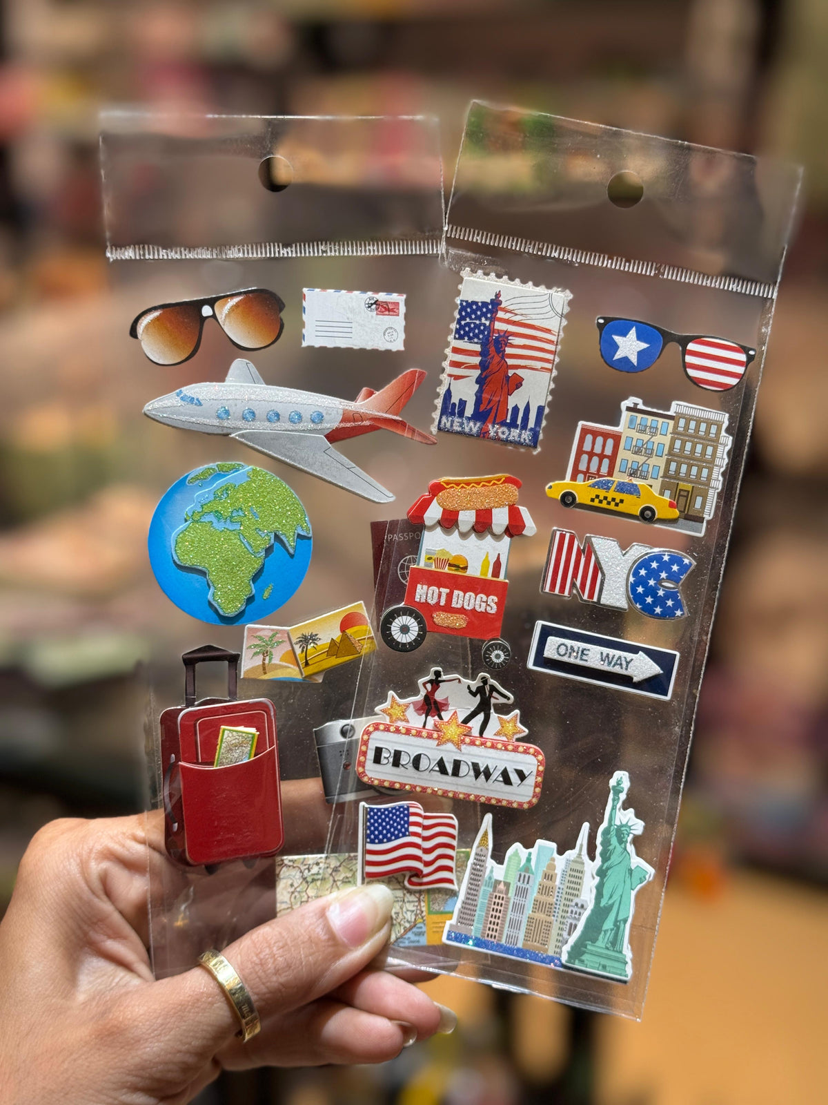 3D Theme Stickers (Random)