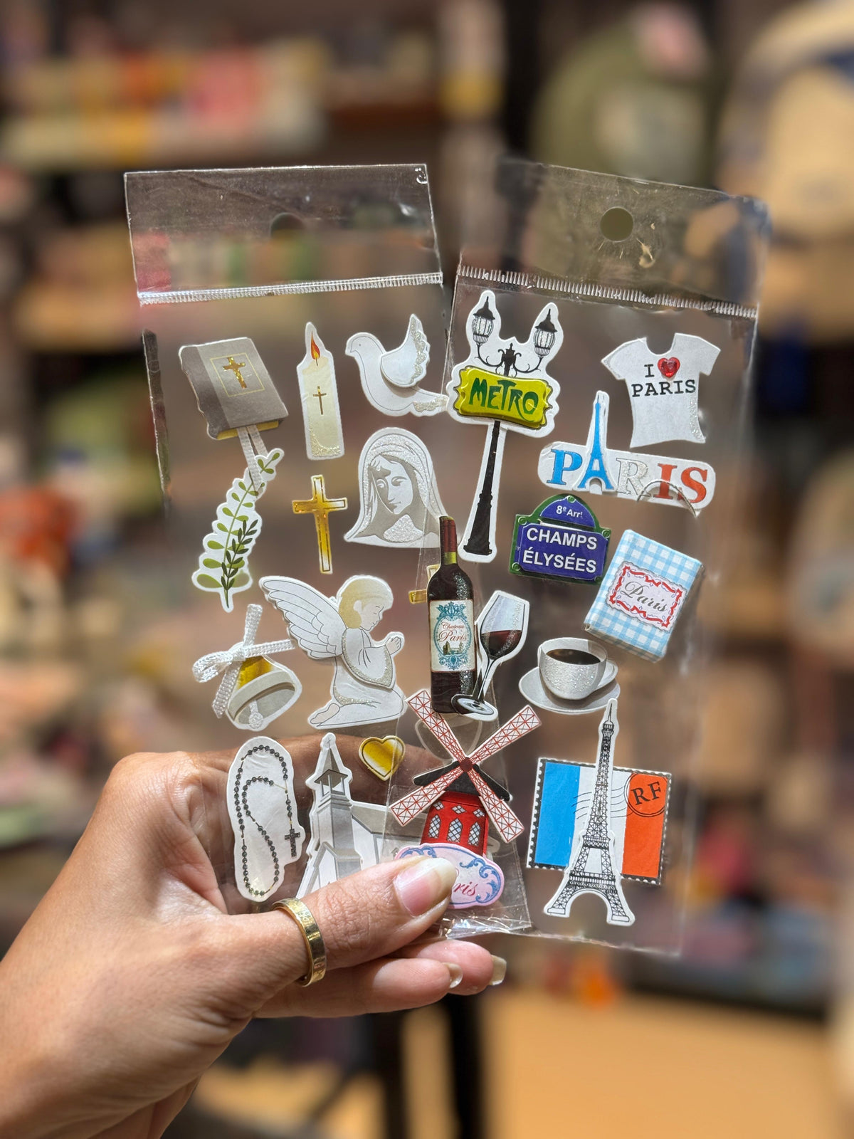 3D Theme Stickers (Random)