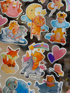 3D Glitter Stickers