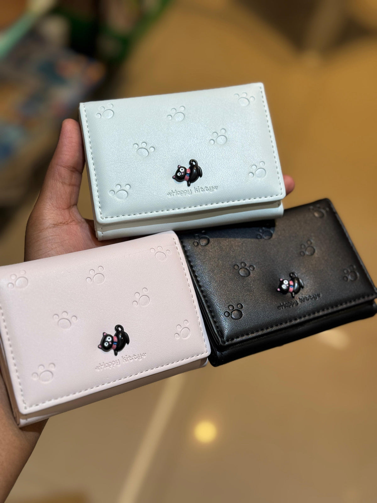 Cute Cat Charms Wallet