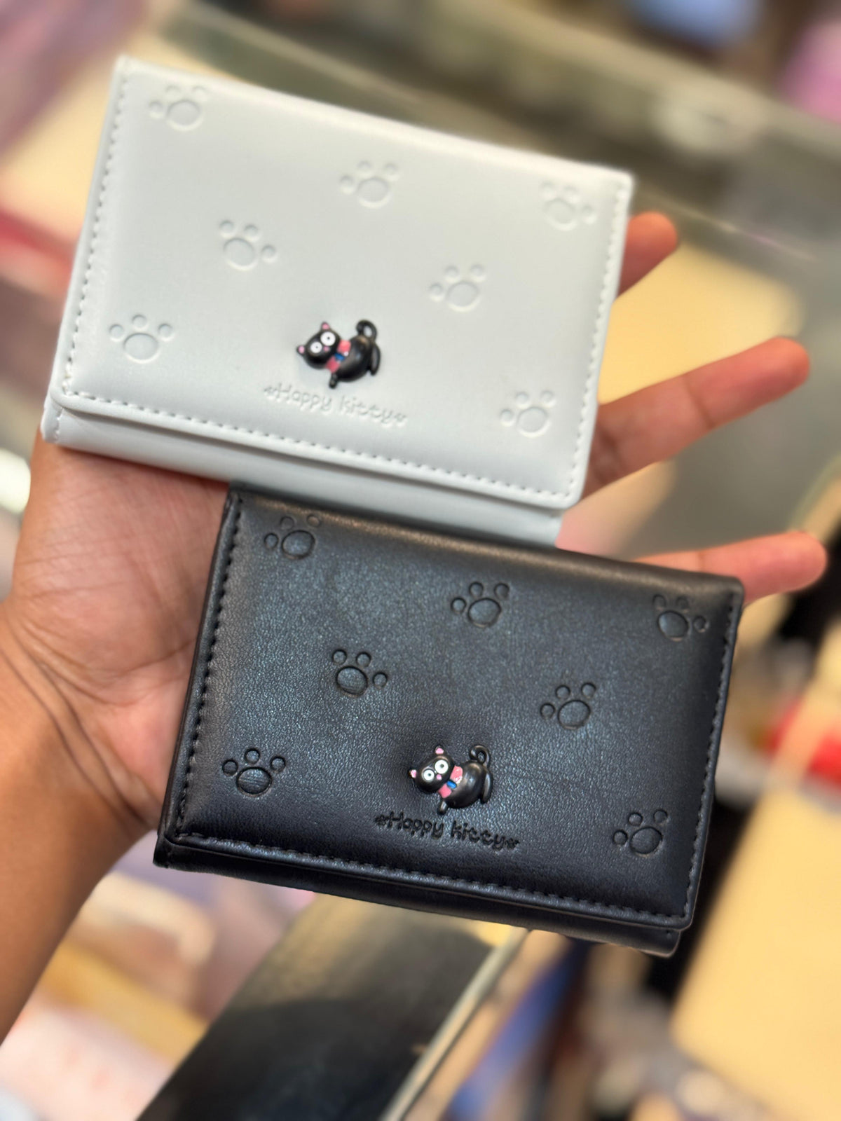 Cute Cat Charms Wallet