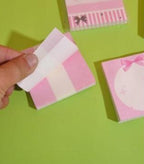 Cute Bow Print Sticky Notes