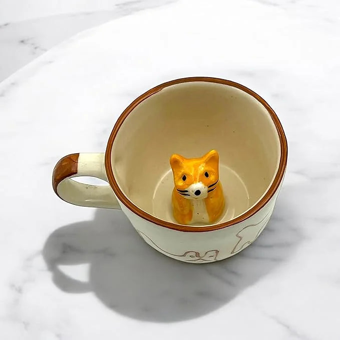 3D Cat Mug