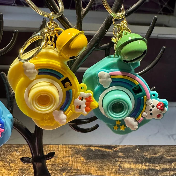 Projective Mini Camera Light Keychain
