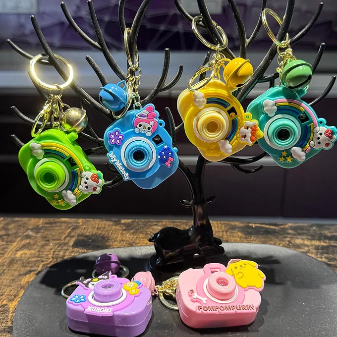 Projective Mini Camera Light Keychain