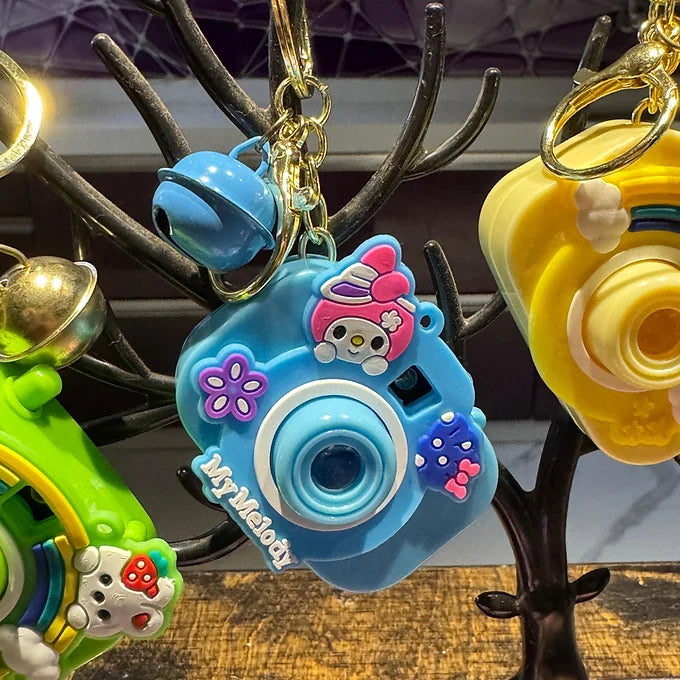 Projective Mini Camera Light Keychain