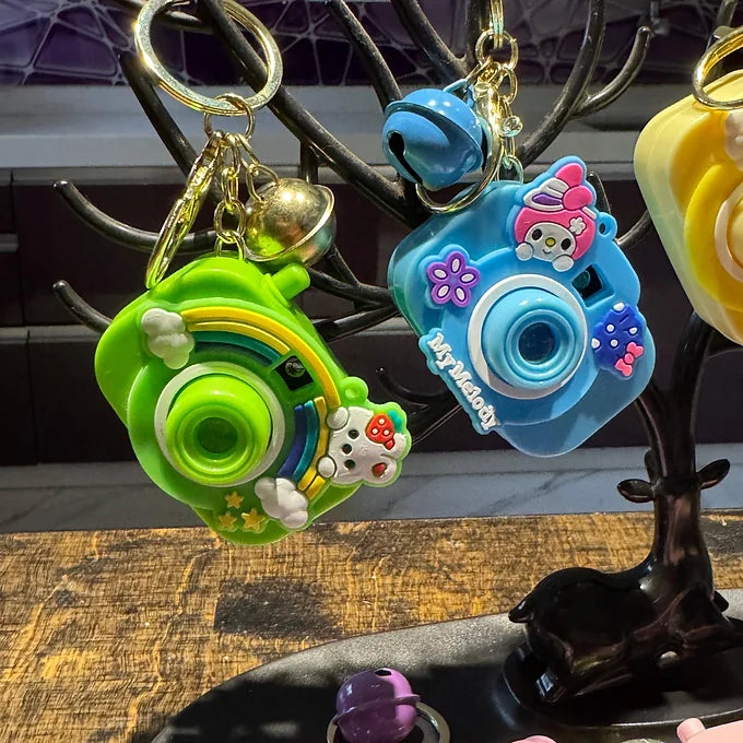Projective Mini Camera Light Keychain