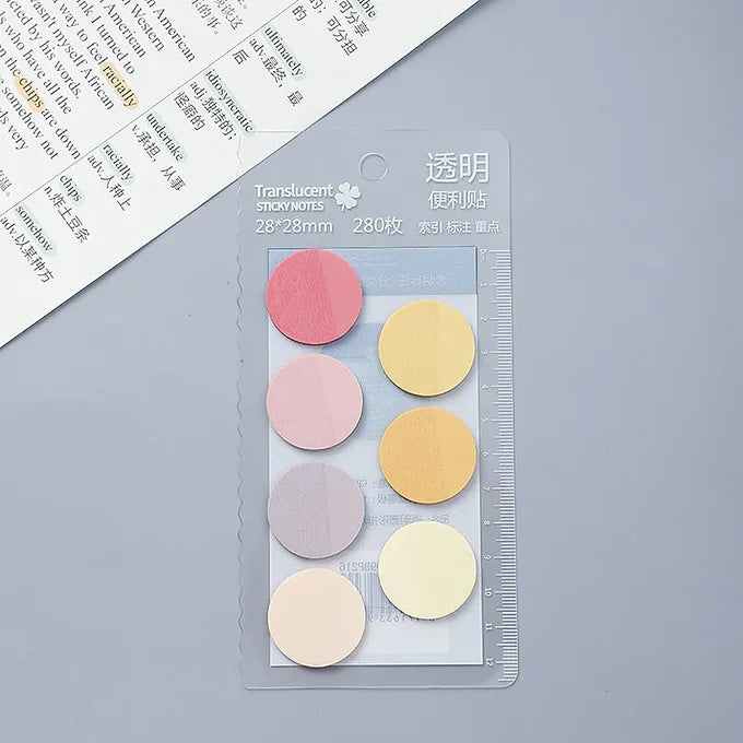 Circle Shaped Sticky Note