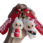 Cococola Labubu Keychain