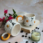 Daisy Mug With Tray