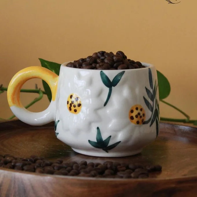 Daisy Mug With Tray