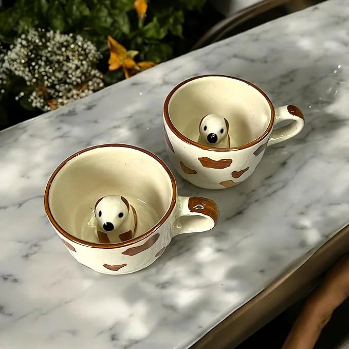 3D Dog Mug