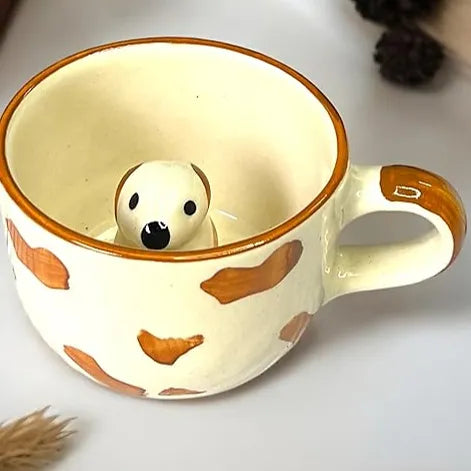 3D Dog Mug