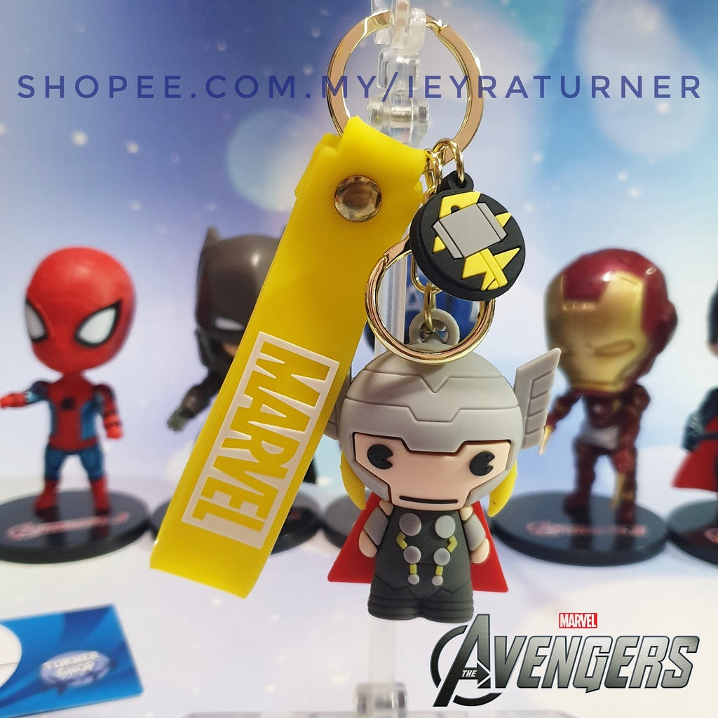 Superhero Keychain