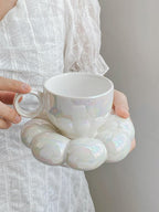 Chrome Glazed Perfection Pinterest Mug and Plate ✨ — Shine Meets Style