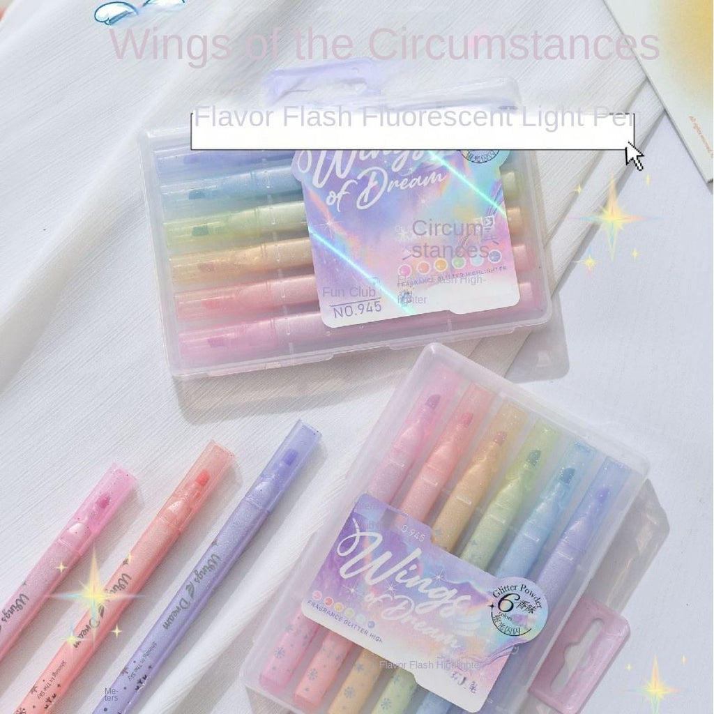 Wings Of Dream Highlighter (Set Of 6)