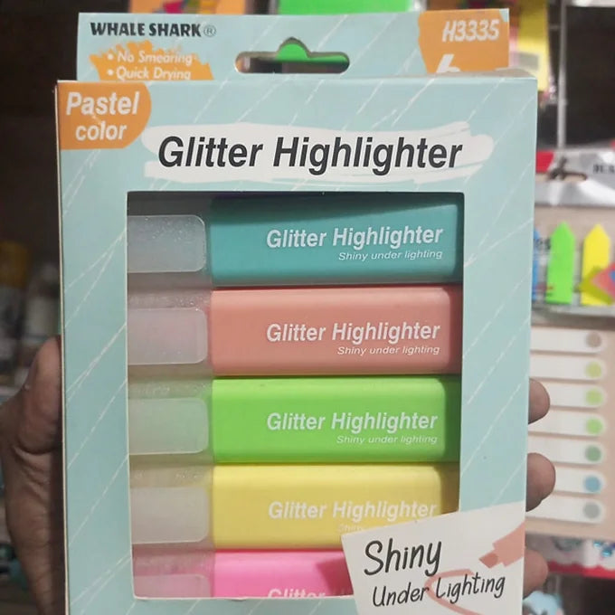 Glitter Highlighter (Set Of 6)