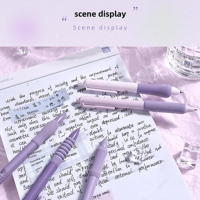 Lovely Grape Kawaii Pen Set