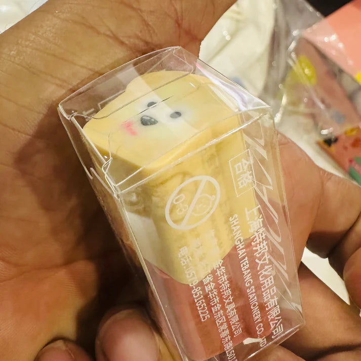 Kawaii Bread Shaped Eraser ( 1 pc )