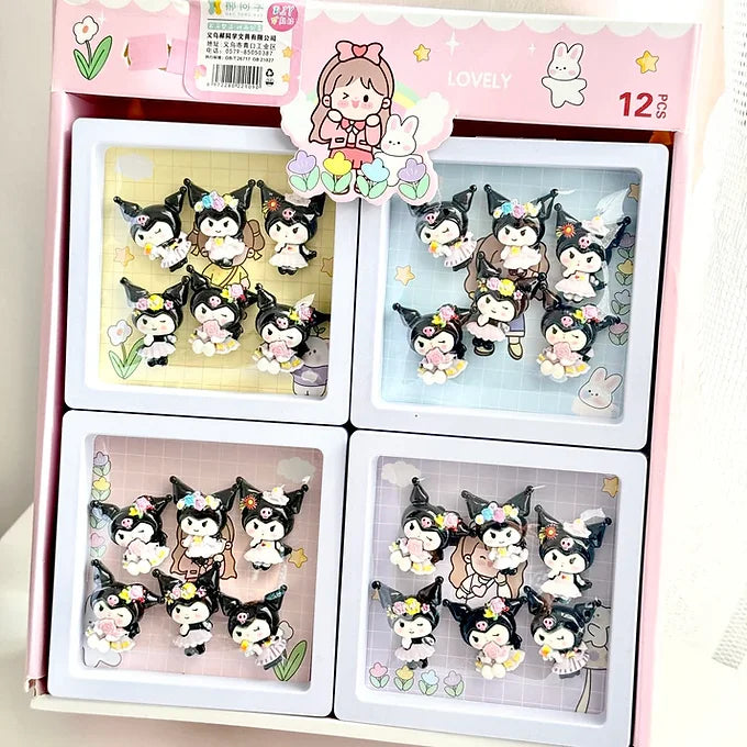 Kuromi and Panda Charm