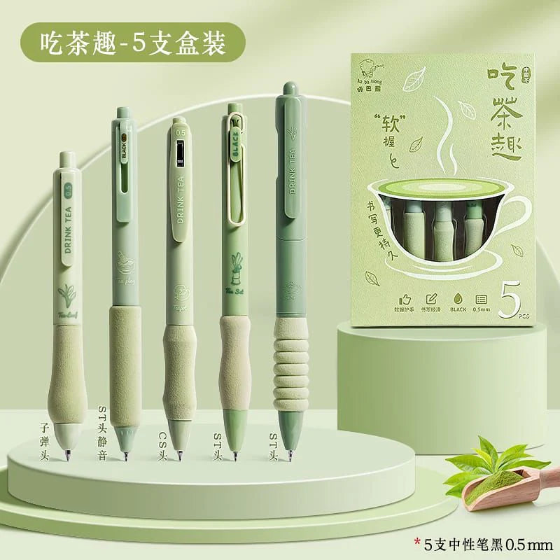 Matcha Theme Pen Set