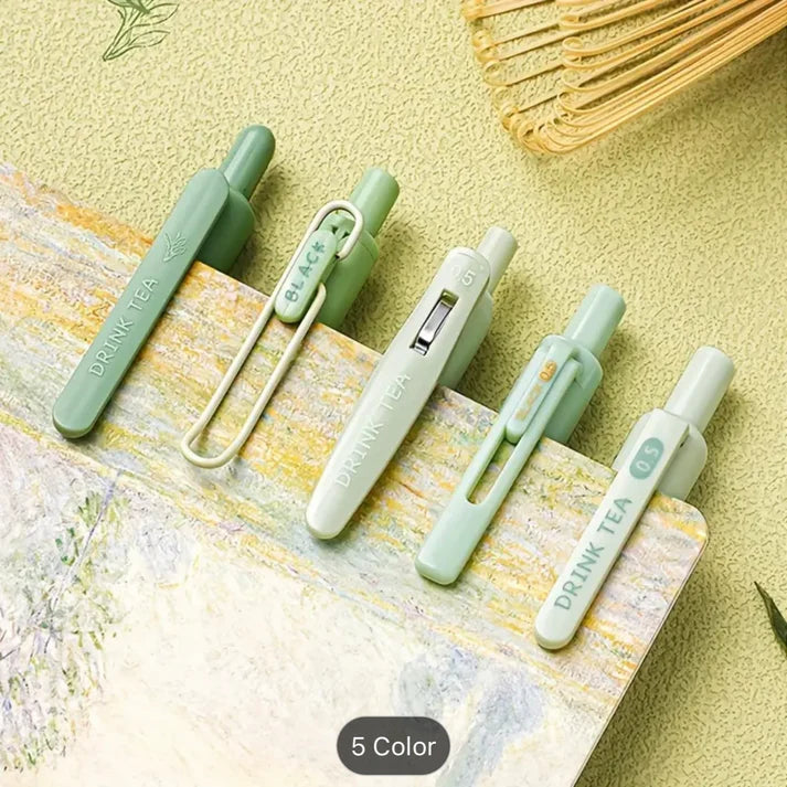 Matcha Theme Pen Set