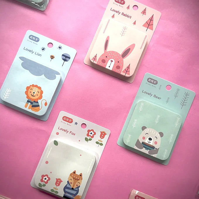 Cute Character Memo Pad