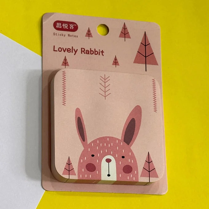 Cute Character Memo Pad