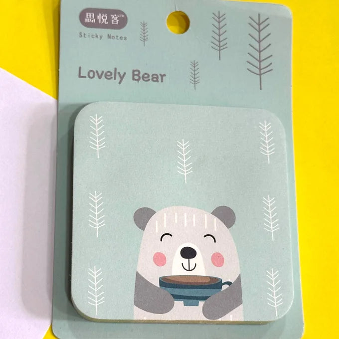 Cute Character Memo Pad