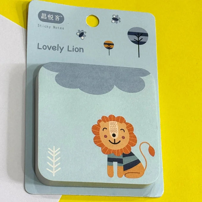 Cute Character Memo Pad
