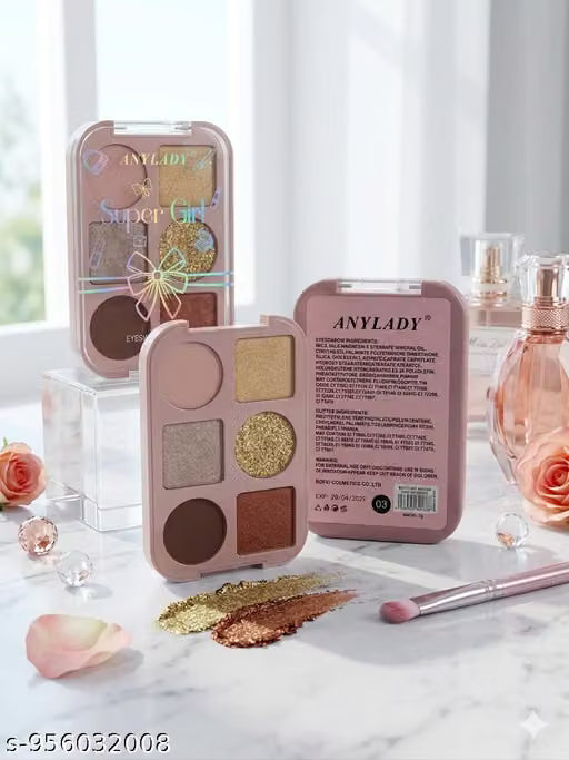 Cute Compact Bow Eyeshadow Palate