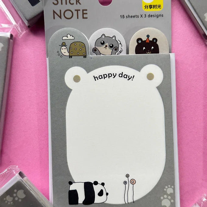 Panda Sticky Note