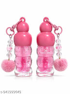 Lip Gloss With Pom Pom