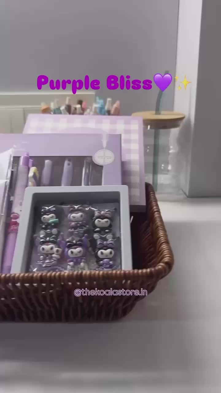 Purple Bliss Hamper (with transparent box)