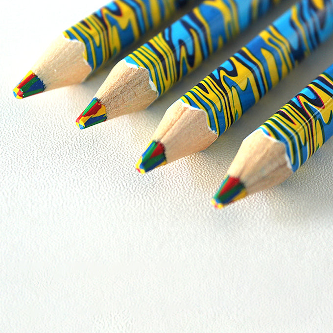 Rainbow Fun Pencil Set of 4