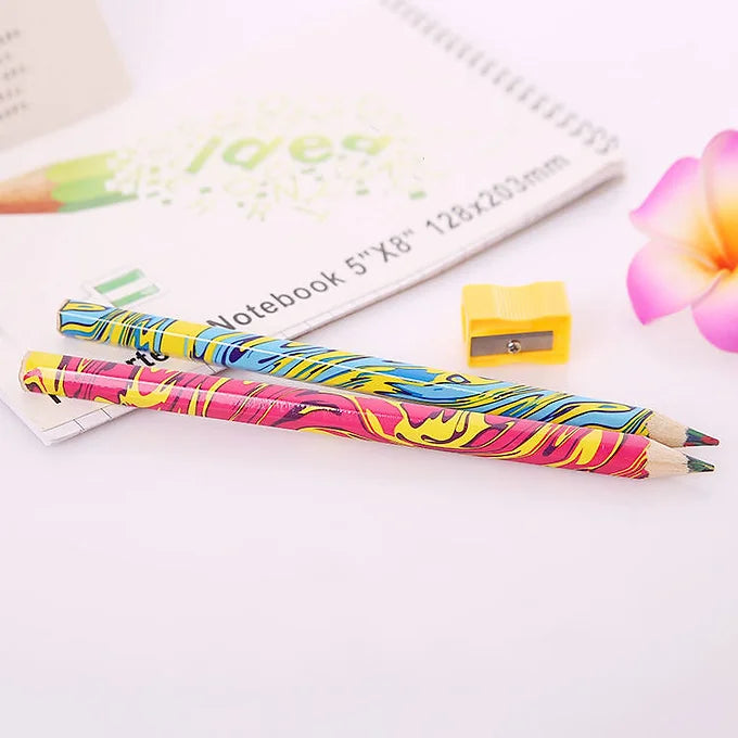 Rainbow Fun Pencil (Set of 4)