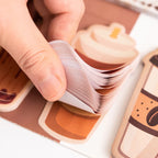 Coffee Bakery Theme Sticky Notes Set ( 1pc )