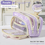 Aesthetic Draw String Multi Layer Pouch ( 1pc )