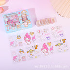 Kuromi Stickers & Washi Tape Set