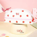 Pinteresty Bow Double Layer Stationery Pouch ( 1pc )
