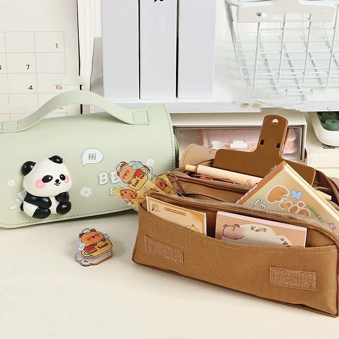 Kawaii Capybara Silicone Pouch
